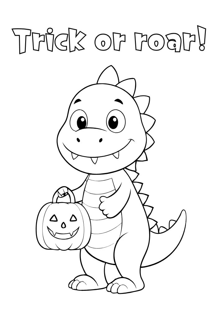 Trick or Roar Card