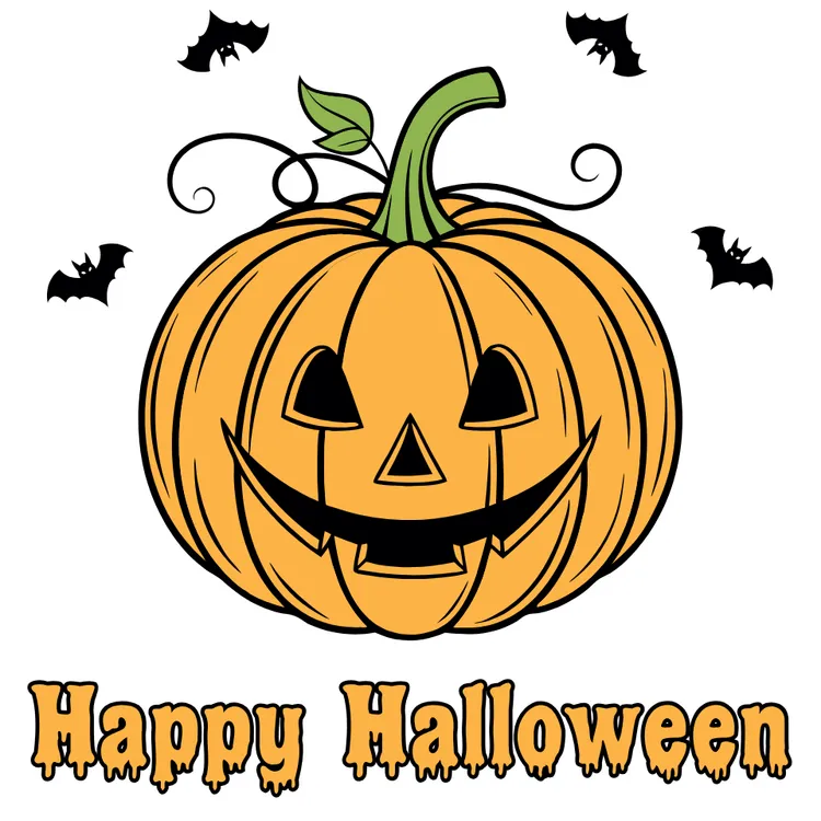 Jack O Lantern Halloween Card
