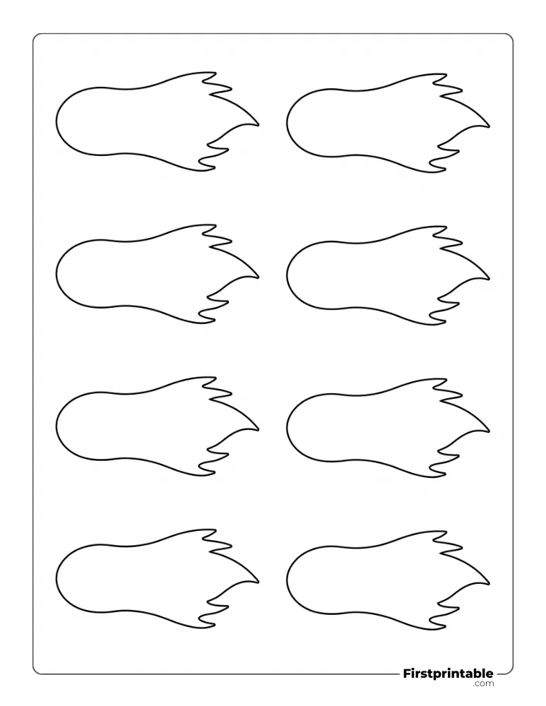 Simple Ghost Template - Small Outline
