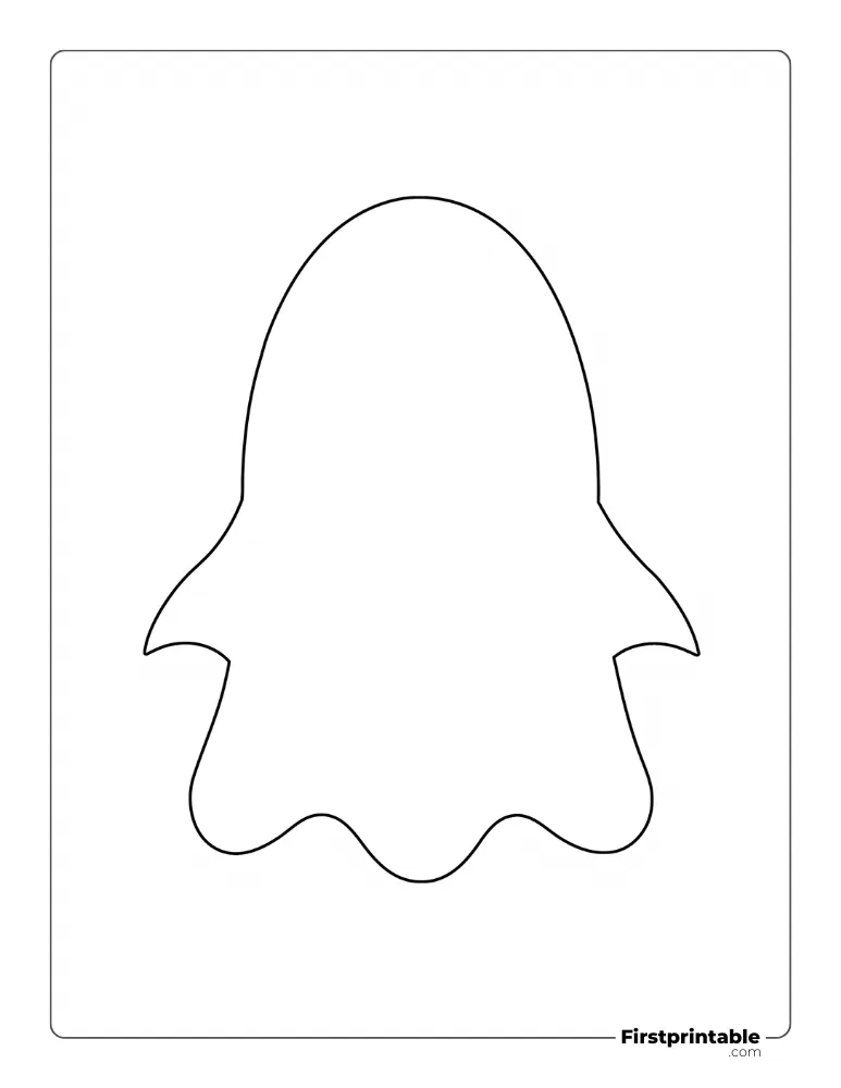 Standard Ghost Template - Full Page Outline