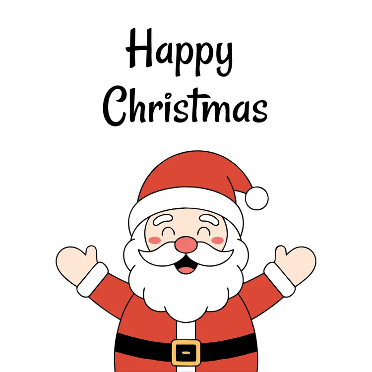Ho Ho Ho Happy Christmas Card