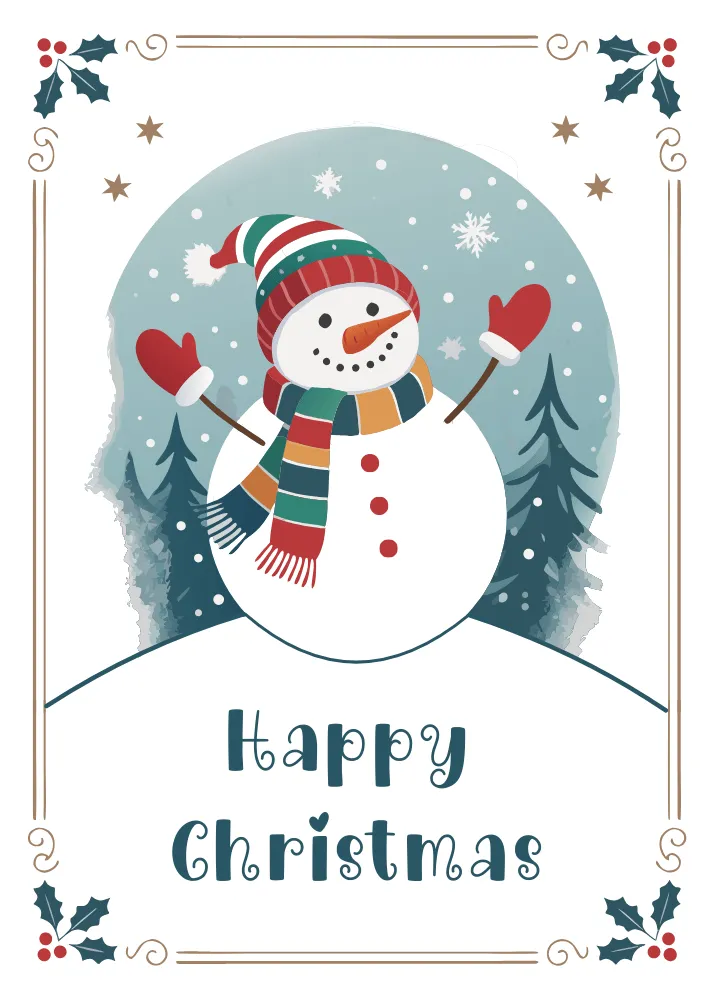 Snowman Card