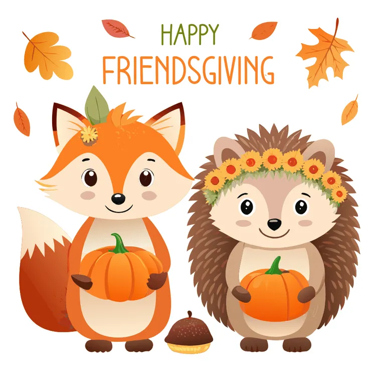 Happy Friendsgiving Card
