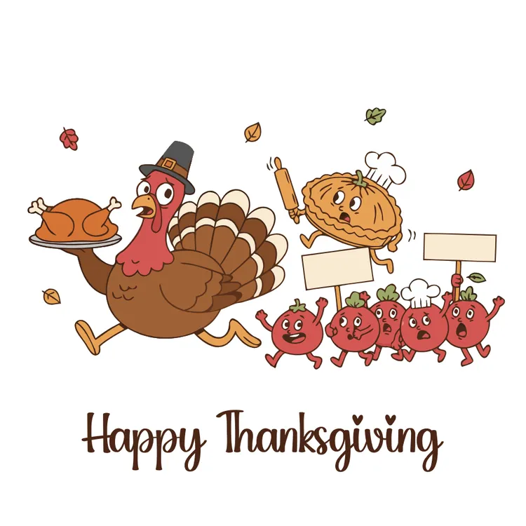 Funny Thanksgiving Printable Card