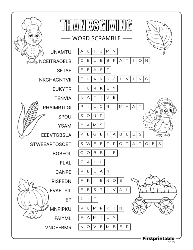 Hard 01 Answer Key
