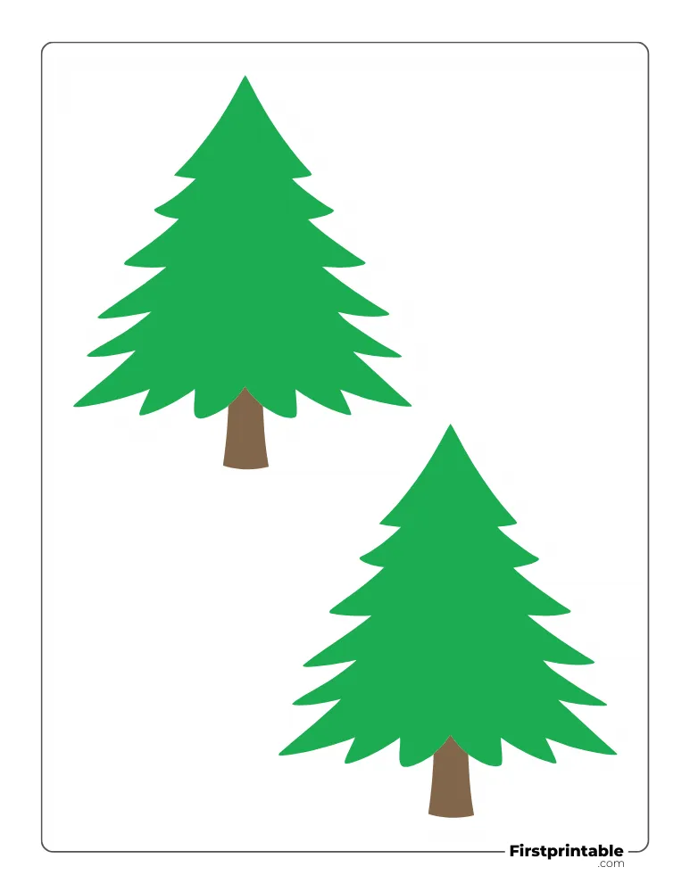 Realistic Xmas Tree - Medium Colored