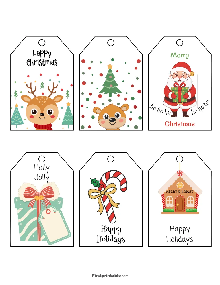 Printable Christmas Gift Tags 02