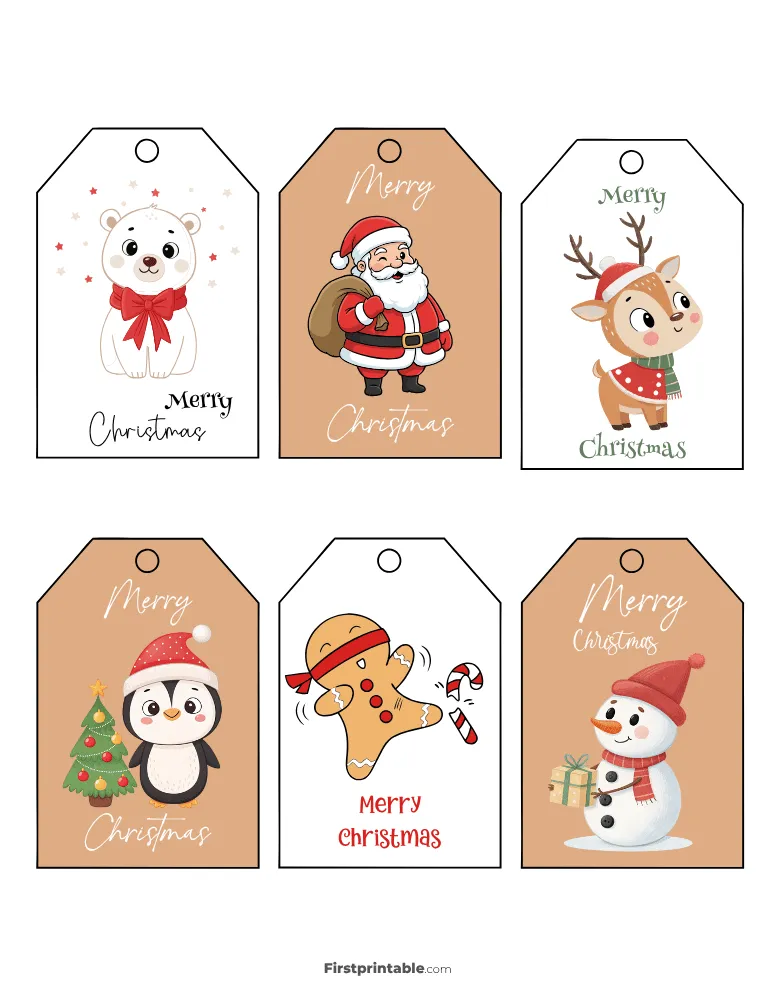 Printable Christmas Gift Tags 03