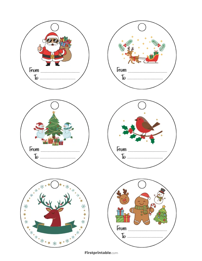 Printable Christmas Gift Tags 05