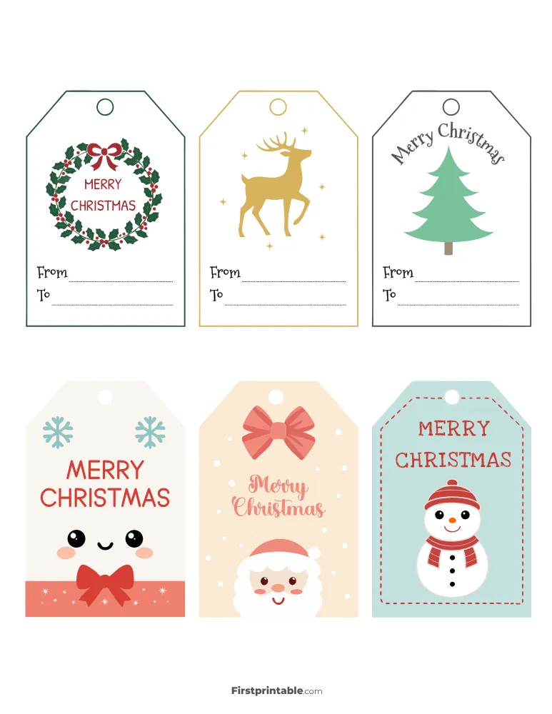 Printable Christmas Gift Tags 07