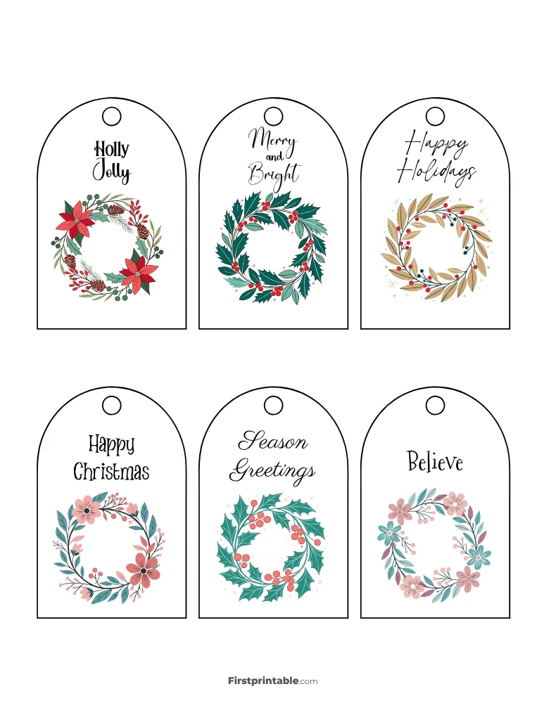 Printable Christmas Gift Tags 09