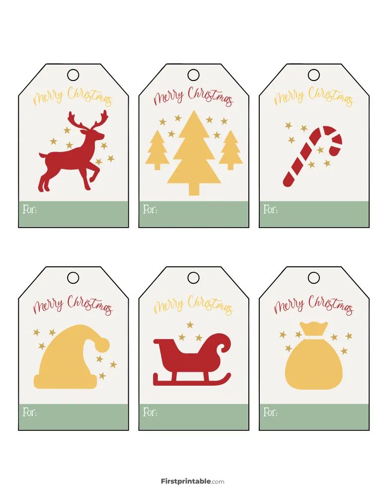 Printable Christmas Gift Tags 10