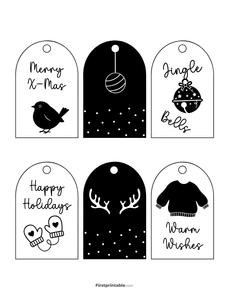 Printable Christmas Gift Tags 26