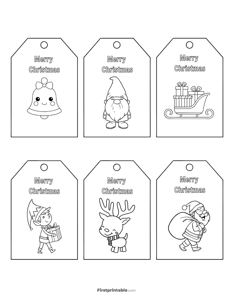Printable Christmas Gift Tags 27