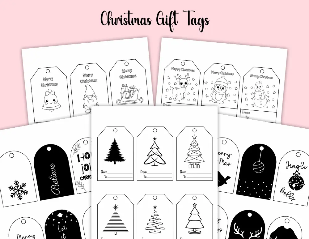 Printable Xmas Gift Tags
