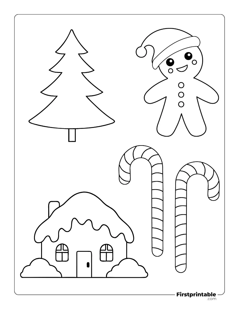 Assorted Snow Globe Elements 01