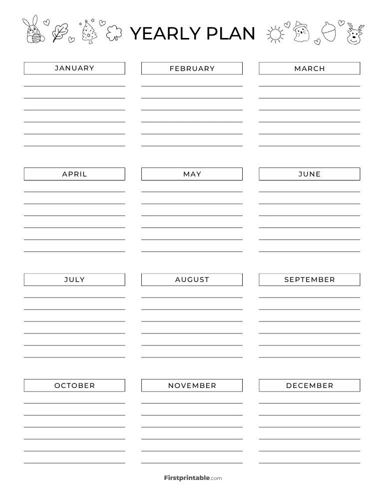 Yearly Planner 02