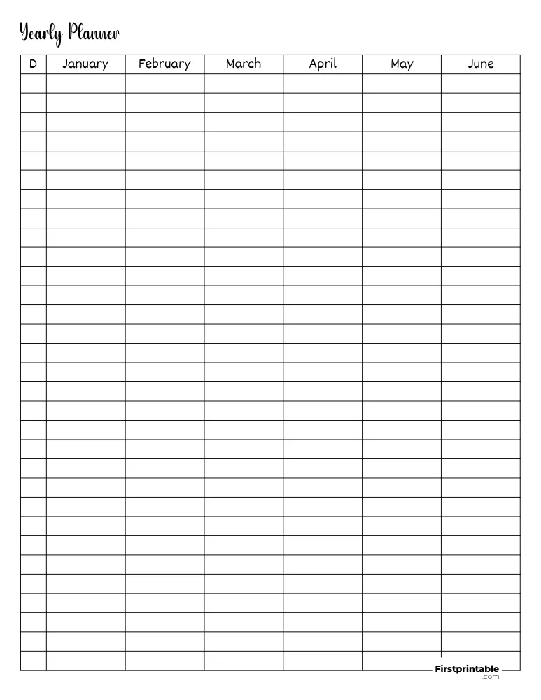 Yearly Planner 15 Page 1 of 2