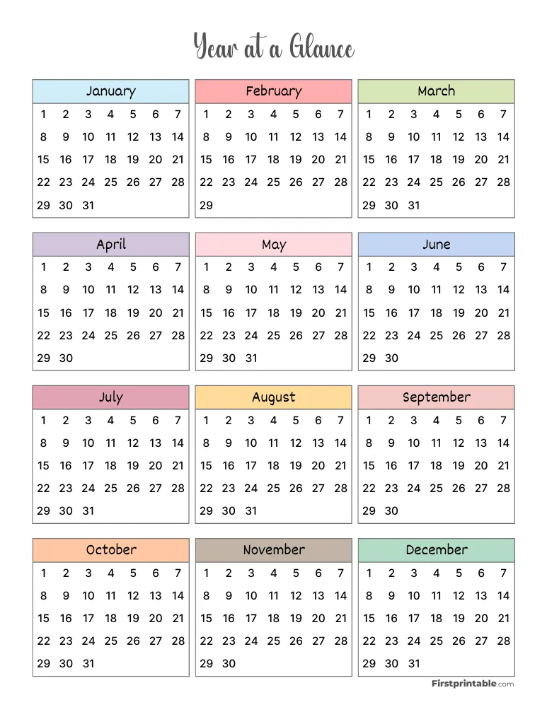 Yearly Planner 24