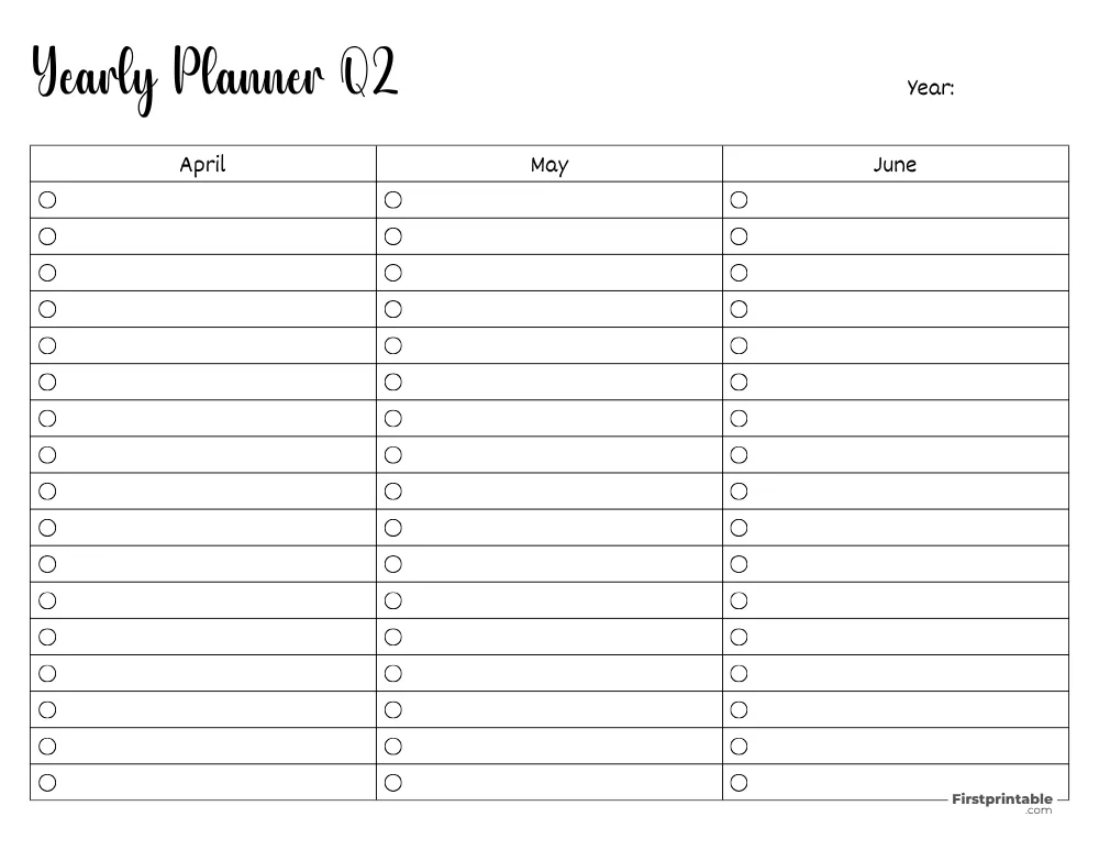 Yearly Planner 43 Page 2 of 4