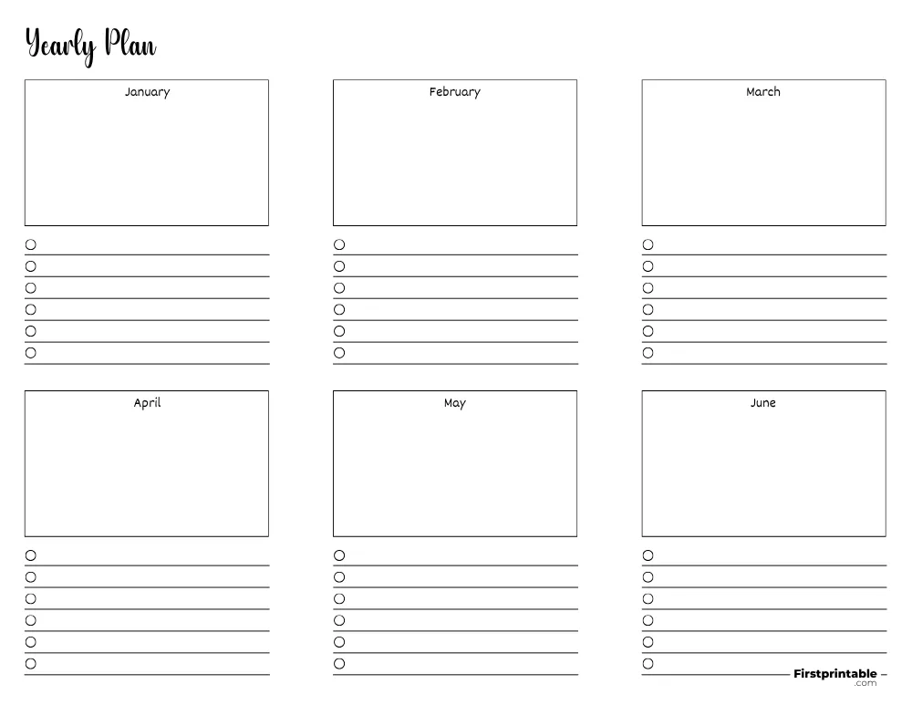 Yearly Planner 45 Page 1 of 2