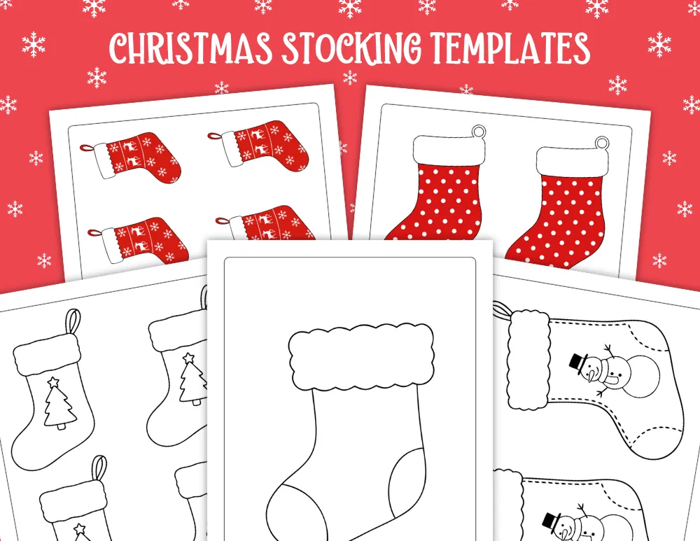 Christmas Stocking Templates