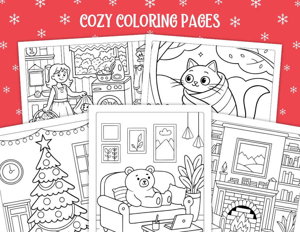 Cozy Coloring Pages