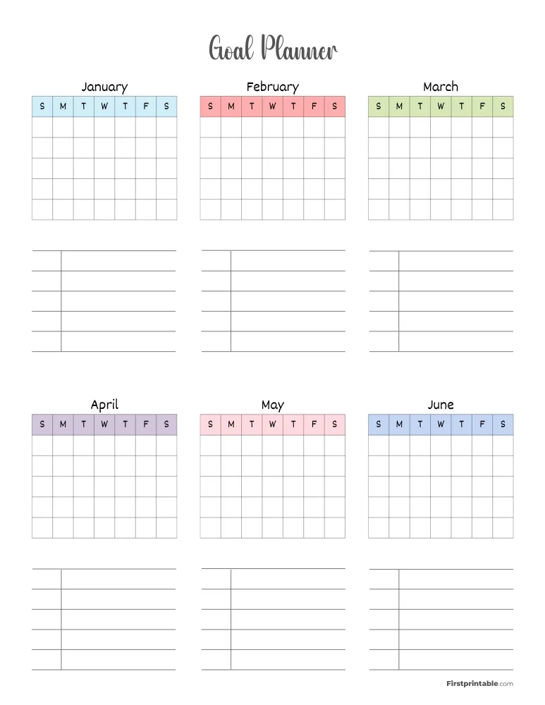 Goal Planner 06 Page 1 of 2