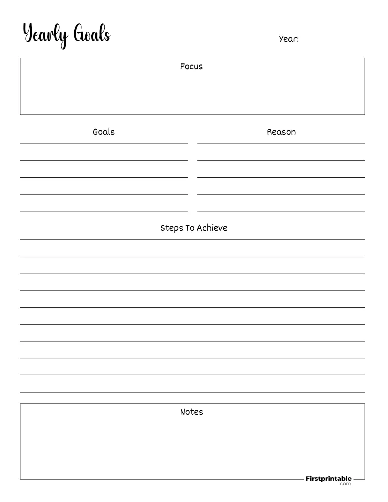 Goal Planner 14
