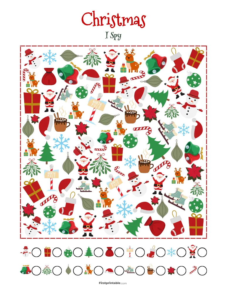 Christmas I Spy - Hard 02