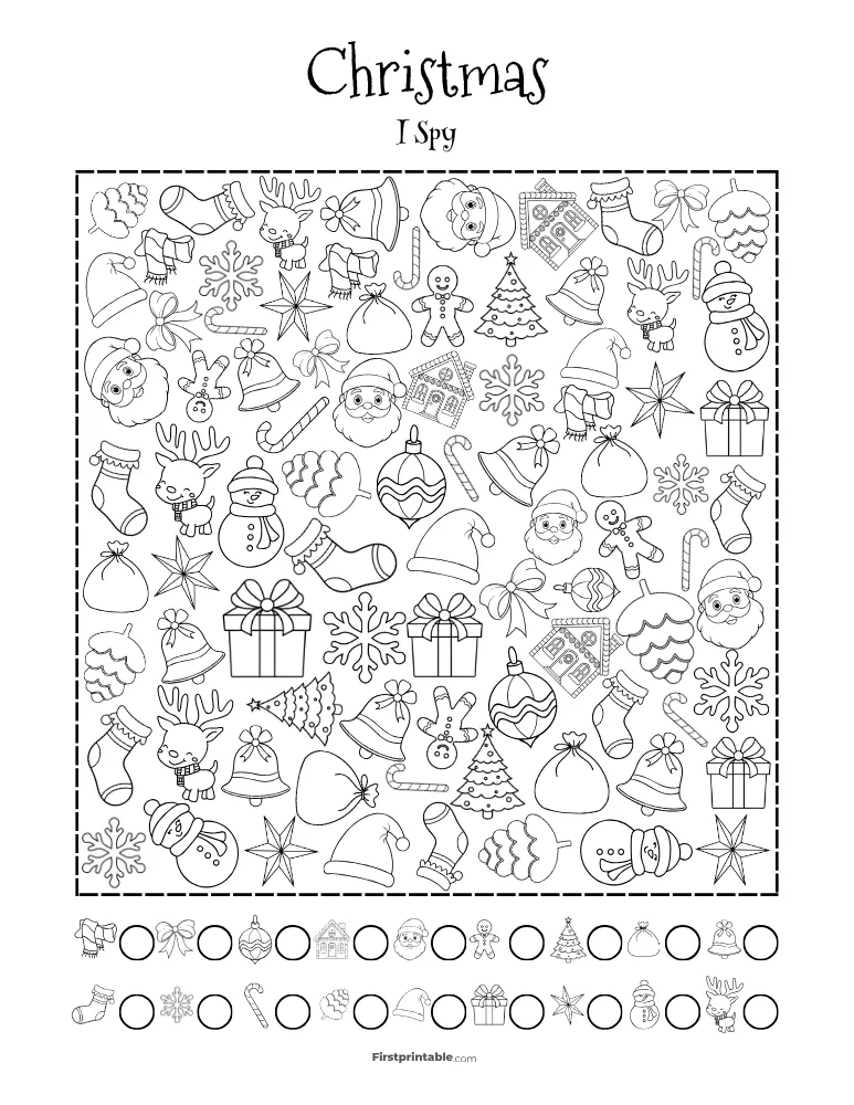 Christmas I Spy - Hard 04