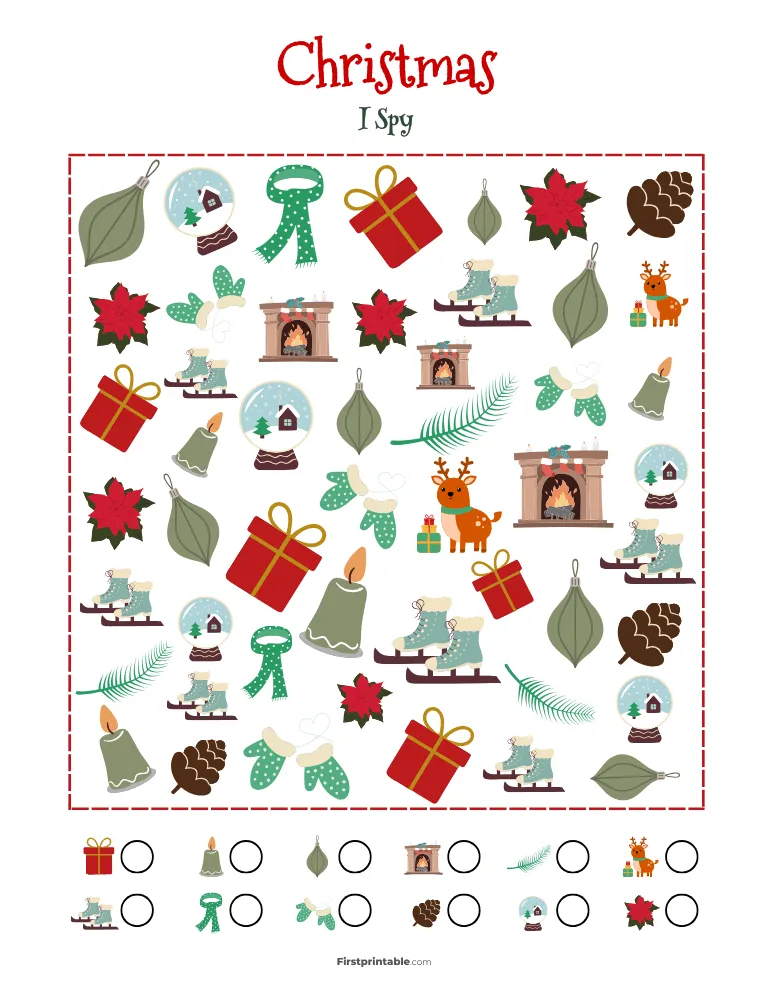 Christmas I Spy - Medium 01