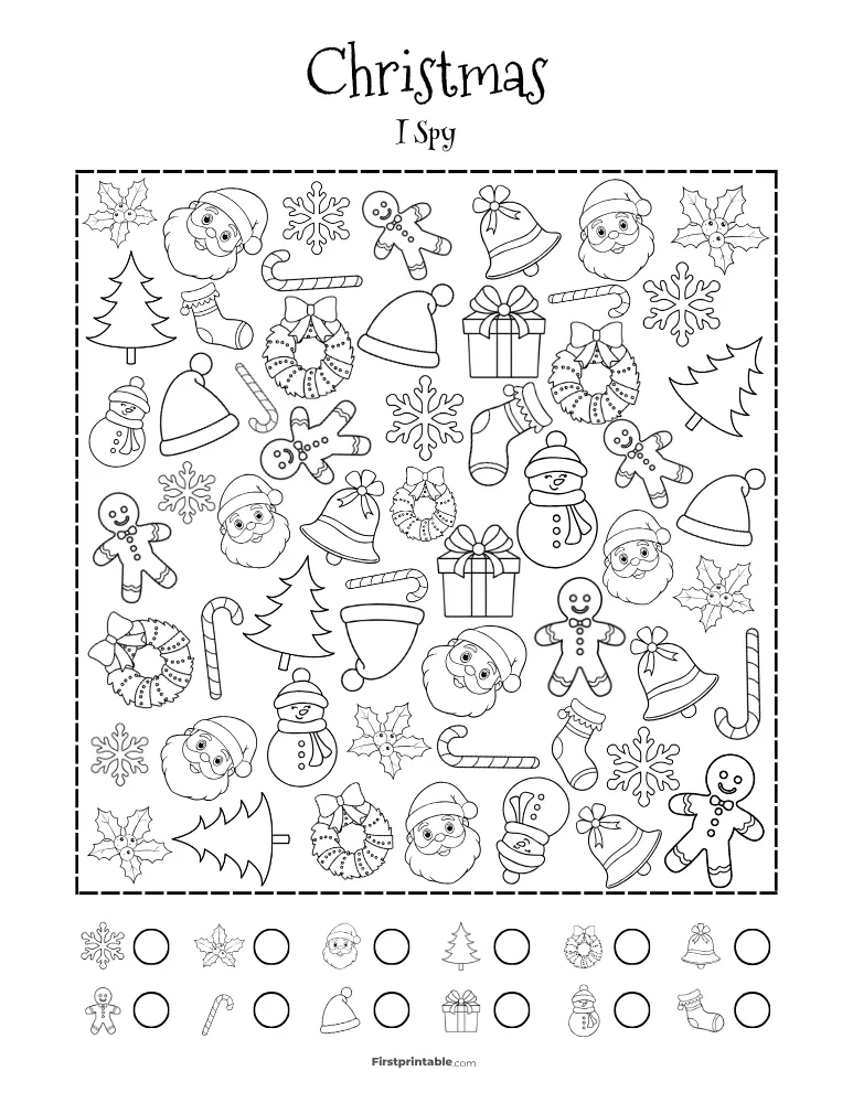 Christmas I Spy - Medium 03