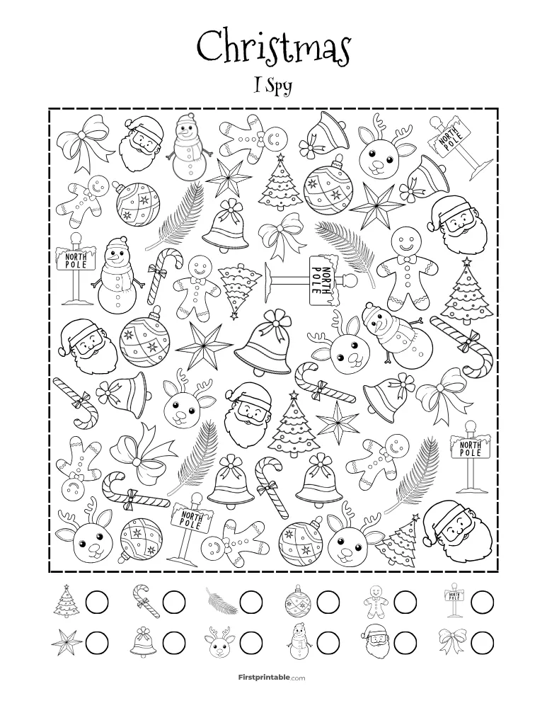 Christmas I Spy - Medium 04