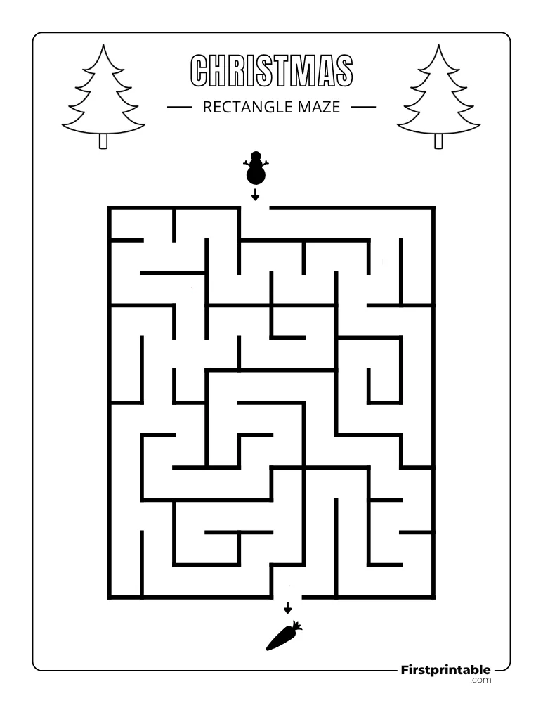 Christmas Maze - Easy 04