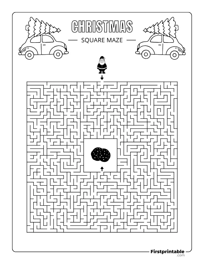 Christmas Maze - Hard 03