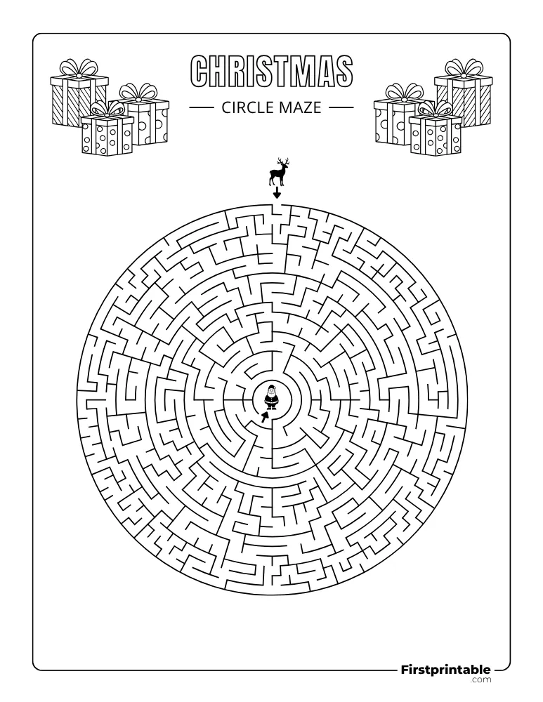 Christmas Maze - Hard 04