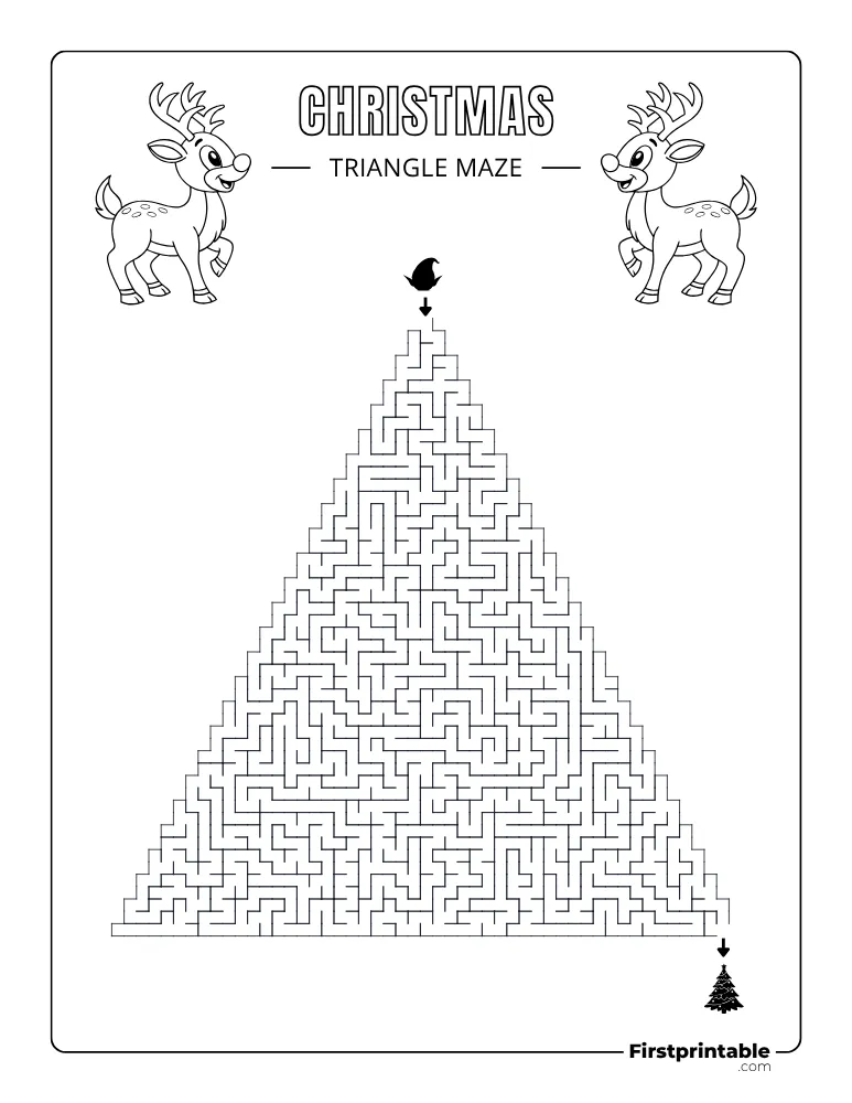 Christmas Maze - Hard 08