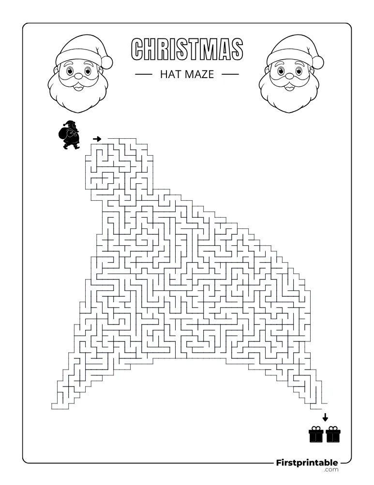 Christmas Maze - Hard 12