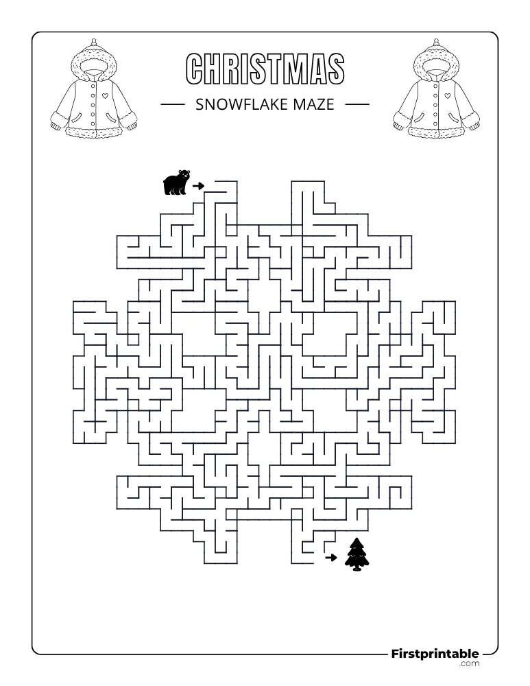 Christmas Maze - Medium 14