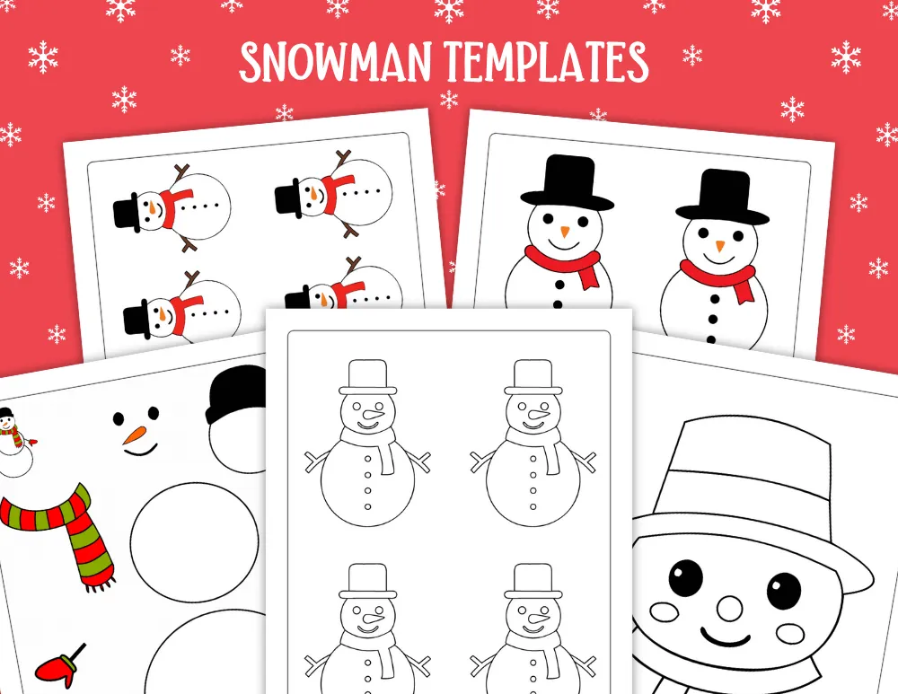 Snowman Templates