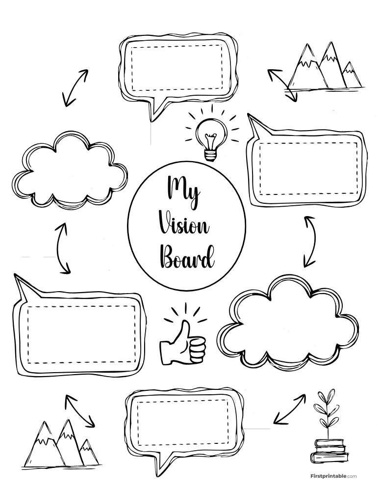 Vision Board Template 05