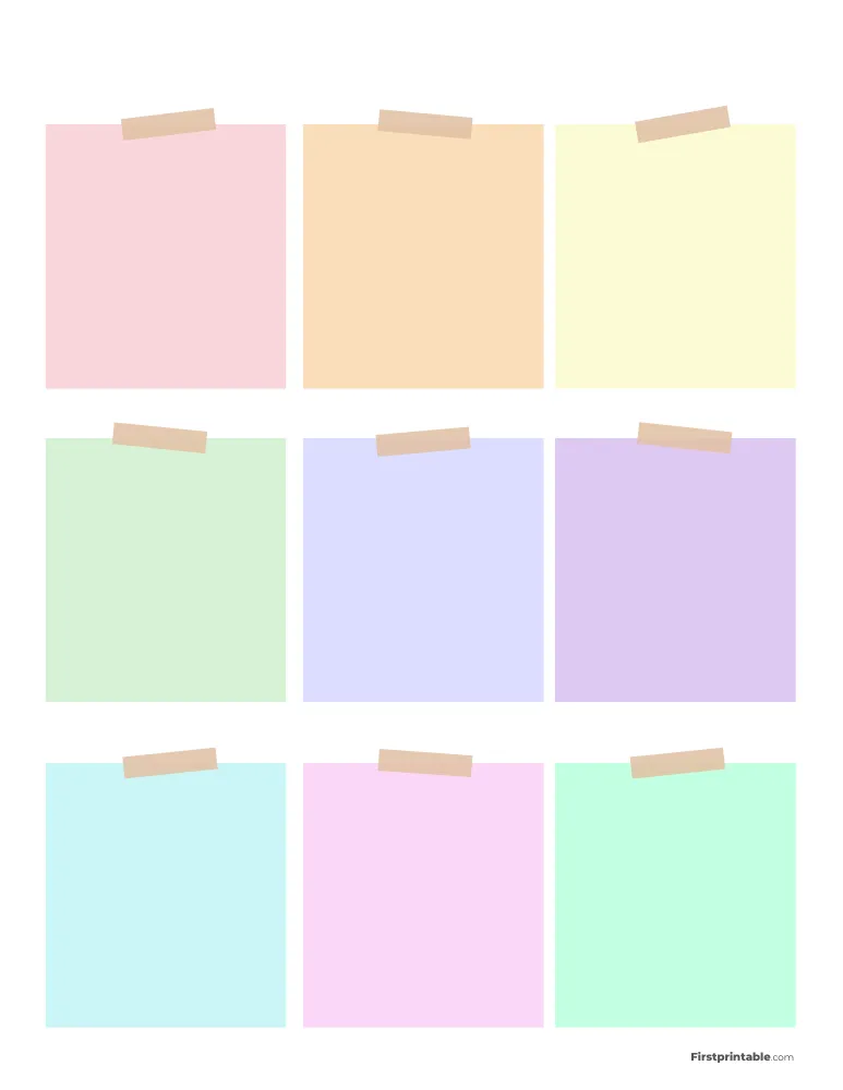 Vision Board Template 09