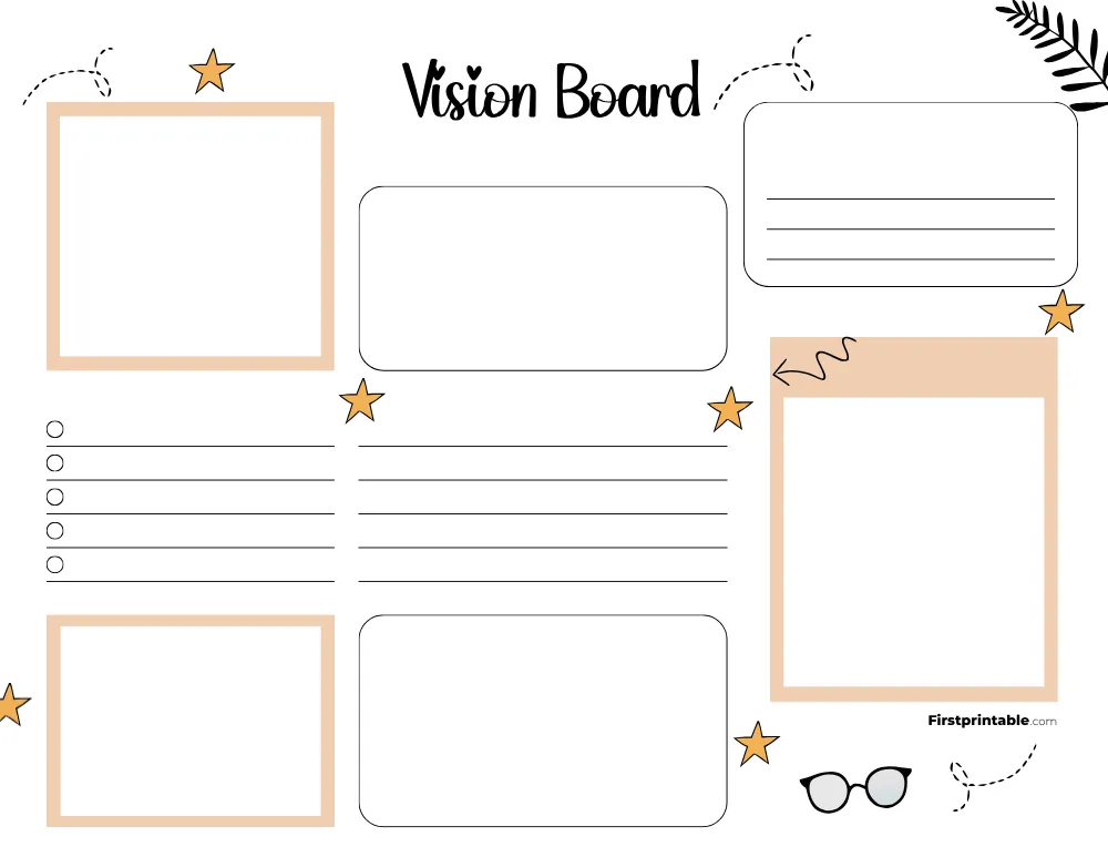 Vision Board Template 26