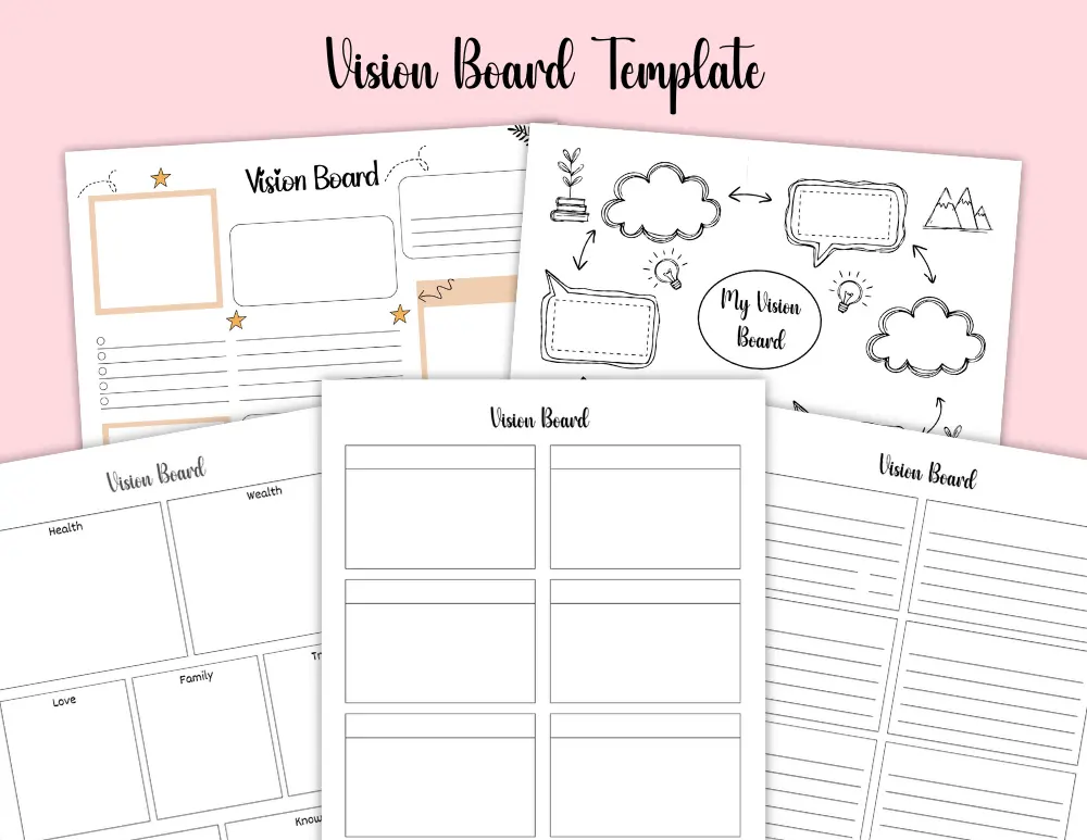 Vision Board Template