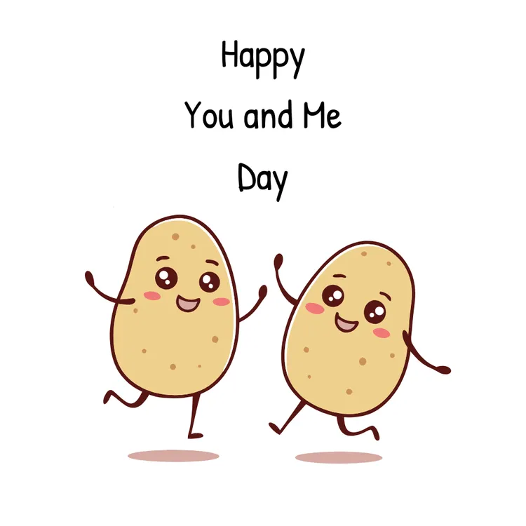 Happy You and Me Day Card