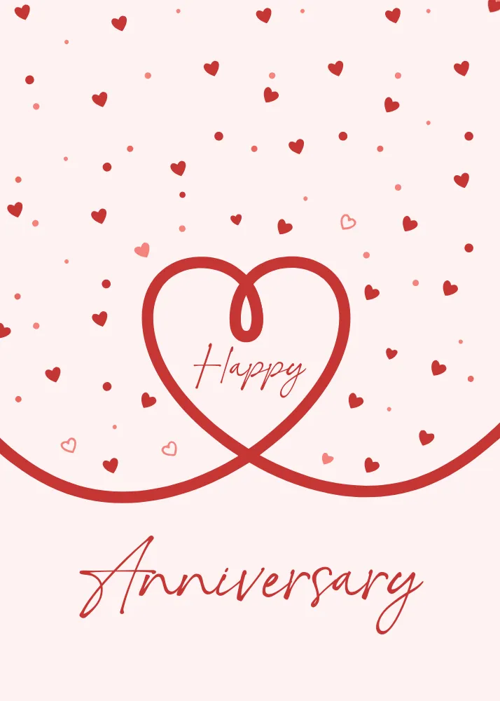 Happy Anniversary Wishes Card