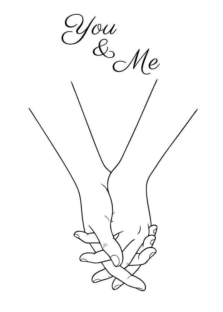 You and Me Anniversary Card