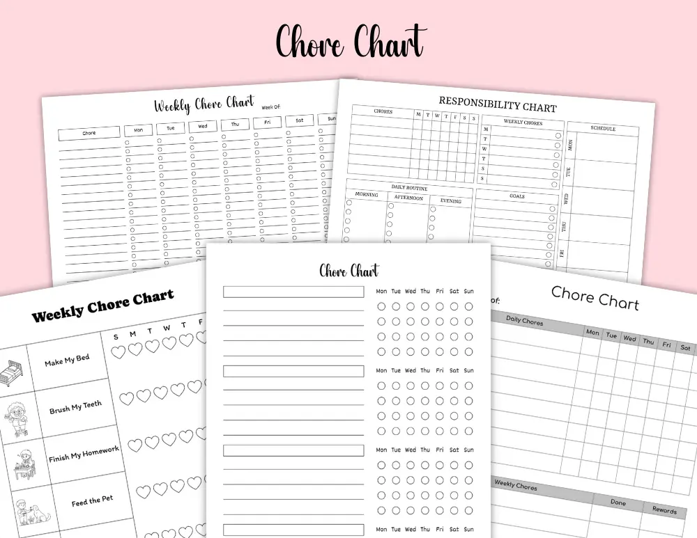 Printable Chore Chart