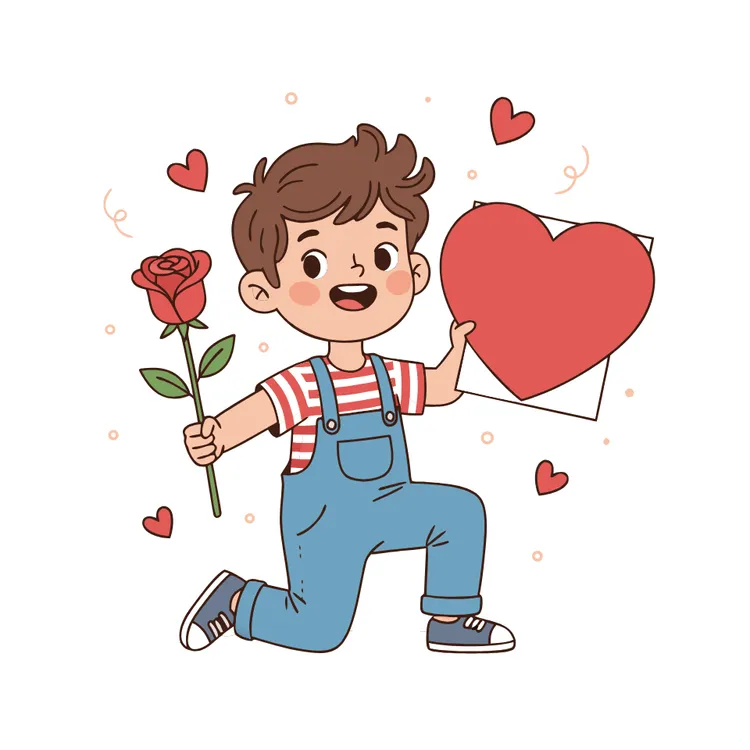 Proposing To Her Valentine Card